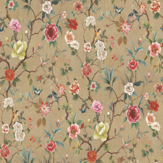 Kimora's Garden Wallpaper- Linen