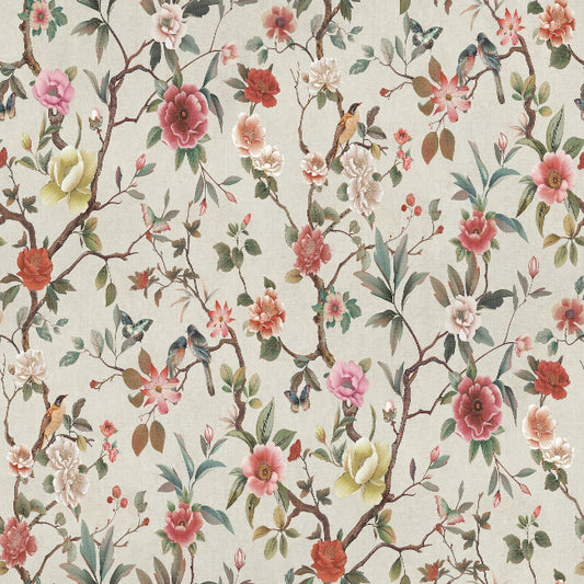 Kimora's Garden Wallpaper- Ivory