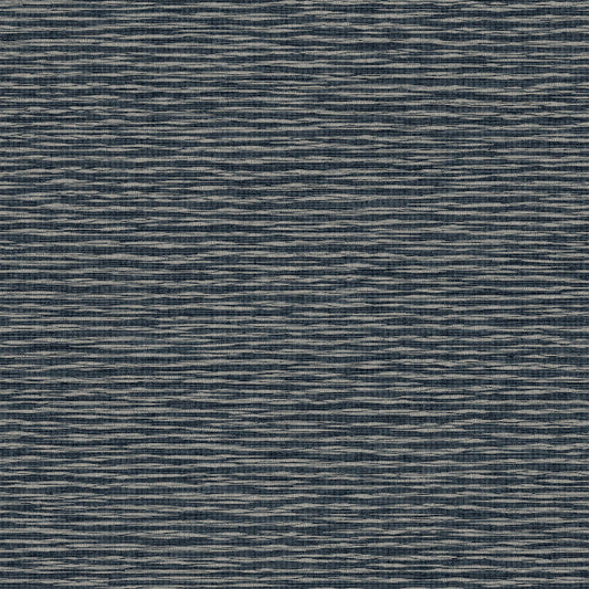 Lotus Weave Wallpaper- Navy