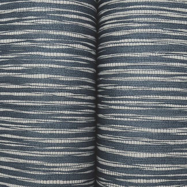 Lotus Weave Wallpaper- Navy