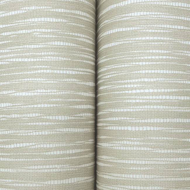 Lotus Weave Wallpaper- Warm Grey