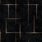 Malia Wallpaper- Gold & Black