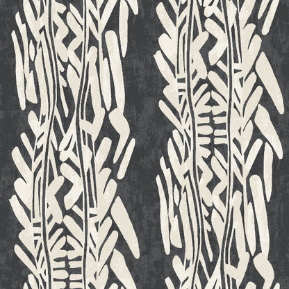 Timira Wallpaper- Charcoal