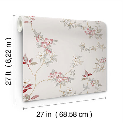 April Blossom Wallpaper- Cream