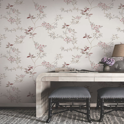 April Blossom Wallpaper- Cream