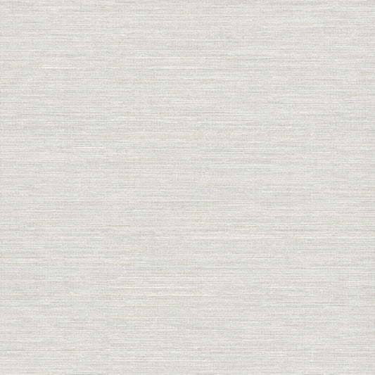 Amyra Silk Wallpaper- White