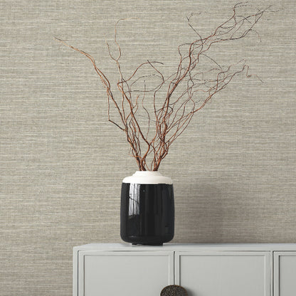 Amyra Silk Wallpaper- Almond