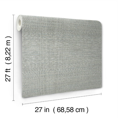Amyra Silk Wallpaper- Grey