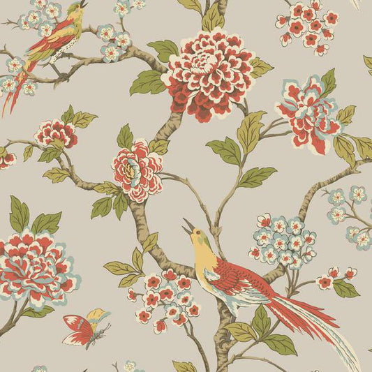 Fanciful Wallpaper (Silver)