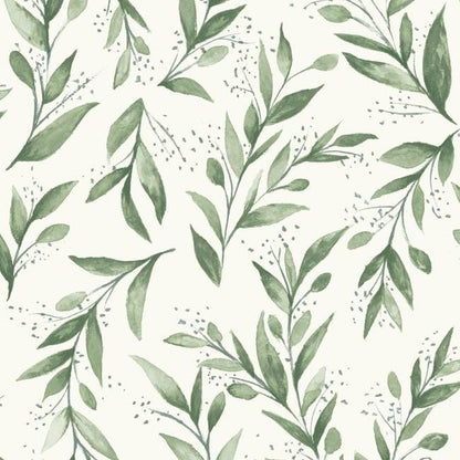 Olive Branch Wallpaper (Olive Groove)