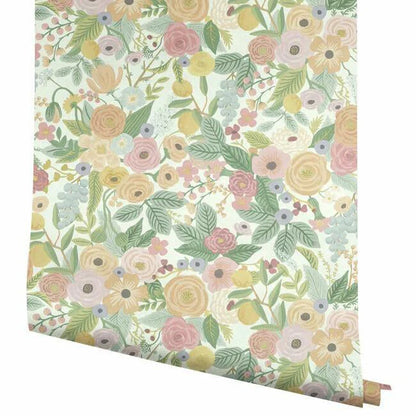 Garden Party Wallpaper (Pastel Multi )