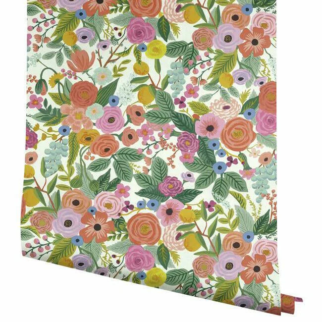 Garden Party Wallpaper (Rose Multi )