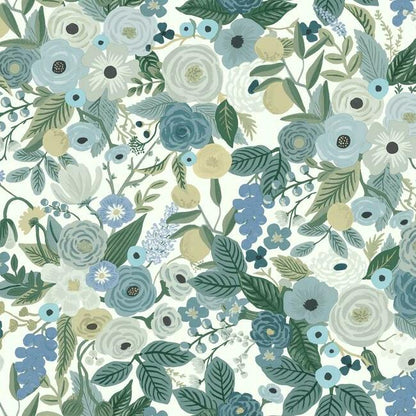 Garden Party Wallpaper (Indigo Multi )