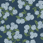 Hydrangea Wallpaper (Navy)