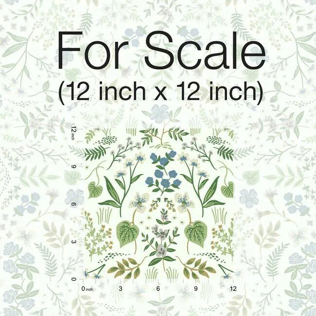 Wildwood Wallpaper (Blue & Green)