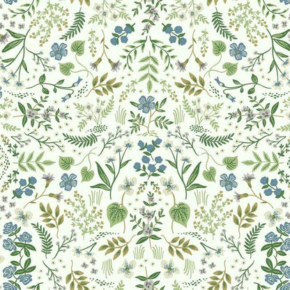 Wildwood Wallpaper (Blue & Green)