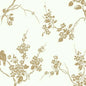 Imperial Blossoms Branch Wallpaper (Gold Metallic)